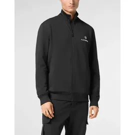 Plein Sport Herren Sweatshirt Sweatjacke, schwarz 3XL,