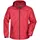 James & Nicholson Regenjacken Unisex Rot/Schwarz XL