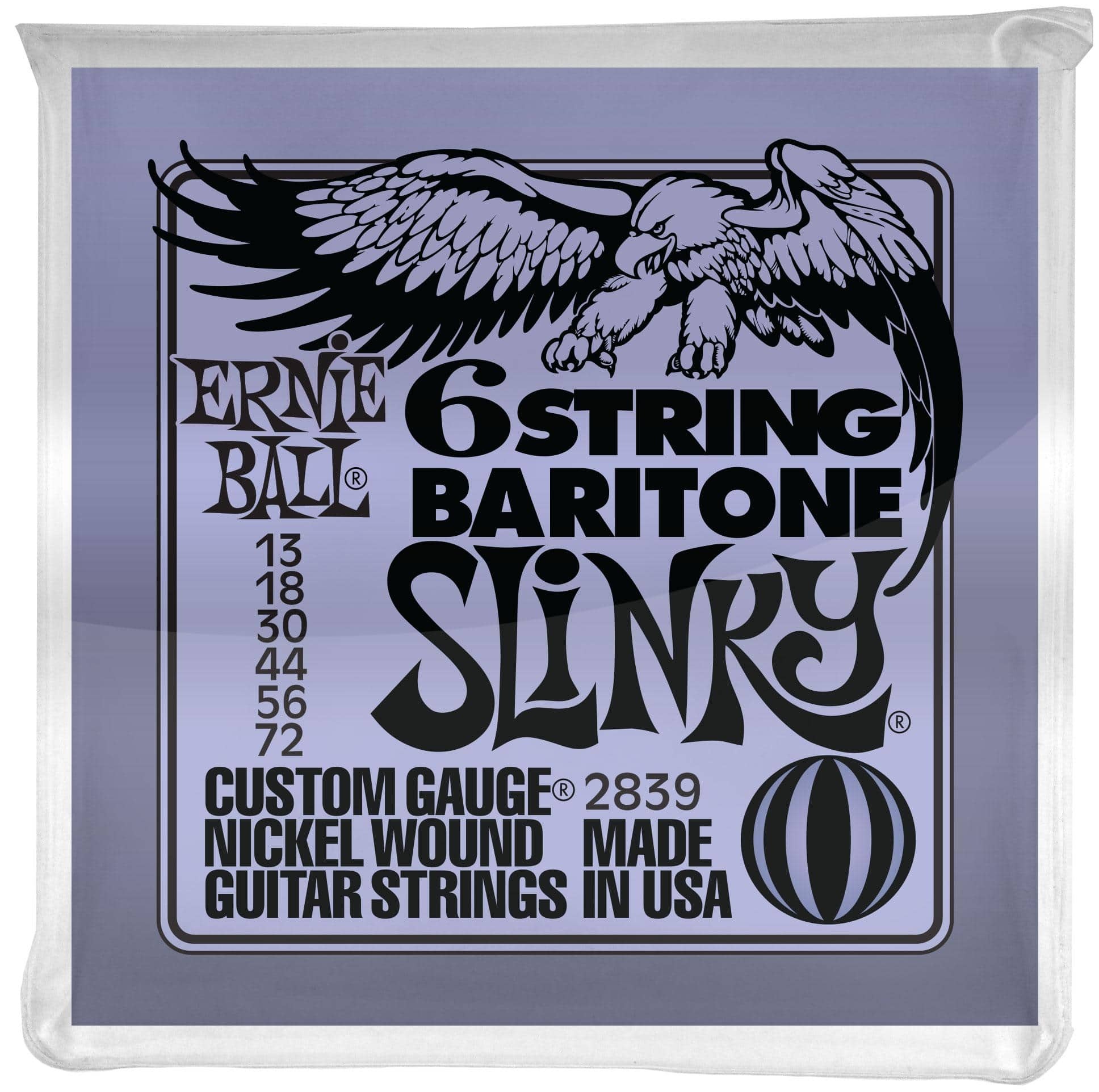 Ernie Ball 2839 Slinky 6-String Baritone