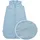 Meyco Studio Schlafsack Leinen Jeans Blue 70cm, Blau