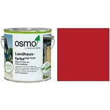 OSMO Landhausfarbe 2,5 l karminrot