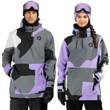 Siroko W1 Tignes Snowboardjacke Lavendel/Schwarz XS