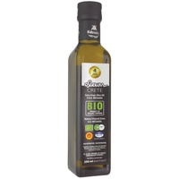 Bio Oleum Crete Extra natives Virgin Olivenöl 250ml Glas Aus Kreta  0,3% Messara