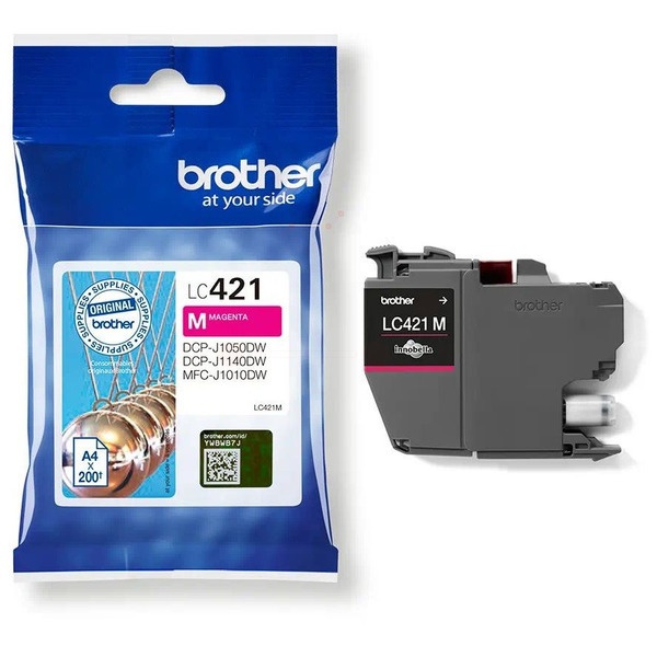 Preisvergleich Produktbild Original Brother LC421M Tintenpatrone magenta