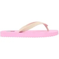Tommy Jeans Damen Flip Flops Summer Sandal mit Logo-Prägung, Rosa (Synthetic Pink/White Clay), 40