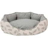 Heim Hundebett Lavendel 70 cm x 65 cm weiß