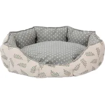 Heim Hundebett Lavendel 70 cm x 65 cm weiß