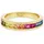 Bruno Banani Fingerring BRUNO BANANI "Schmuck Geschenk Silber 925 Damenring Regenbogen" Gr. 59, gold (gelbgoldfarben, mehrfarbig), Fingerringe, Damen, 59, Silber 925 (Sterlingsilber), 2,8mm, Fingerring, mit Zirkonia (synth.)