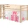 58 aufm Kessel Kinderbett Karolina 210 x 106 x 114 cm Kiefer massiv natur beige