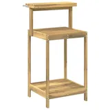 vidaXL Umtopfbank 56,5 x 48,5 x 107 cm Pflanztisch