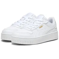 Puma Carina Street AC Sneaker Mädchen 01 white/white/gold 32