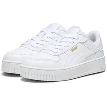 Puma Carina Street AC Sneaker Mädchen 01 white/white/gold 32