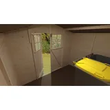 Décor et Jardin Gartenhaus Lodum 2,02 x 2,62 x 2 m natur 