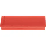 Magnetoplan Rechteckmagnet, 10 Stück, rot