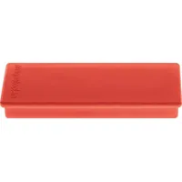 Magnetoplan Rechteckmagnet, 10 Stück, rot
