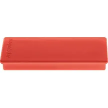 Magnetoplan Rechteckmagnet, 10 Stück, rot