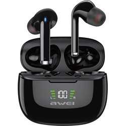 Awei Kabellose Bluetooth Kopfhörer (ANC, 8 h, Kabellos), Kopfhörer, Schwarz