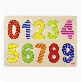 GoKi Einlegepuzzle Zahlen 0-9