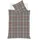 FLEURESSE Lech Karo Beige/Rot 135 x 200 cm + 2 x 80 x 80 cm