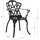 BIZZOTTO Gartenstuhl Victoria 57 x 0 x 87 cm schwarz