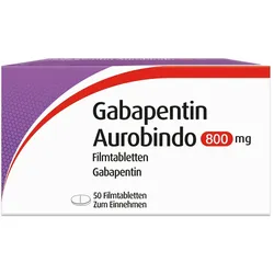 GABAPENTIN Aurobindo 800 mg Filmtabletten 50 St