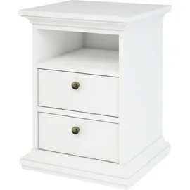 Home Affaire Nachtschrank Paris 43,6 x 40 x 58,8 cm Weiß