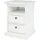 Home Affaire Nachtschrank Paris 43,6 x 40 x 58,8 cm Weiß