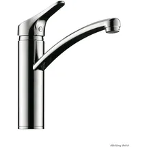 naber gmbh Fuoco 1 Einhebelmischer Schwarz