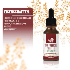 natural pro Stoffwechsel Tropfen 10 ml