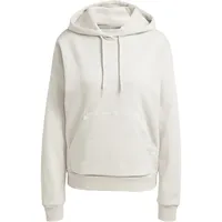 adidas Essentials Small Logo Feel Cozy Kapuzenpullover Wonder Alumina / White L