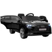 Homcom Kinder-Elektroauto Audi E-tron schwarz (MP3/USB/TF)