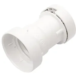 ILLU Fassung E-27 Schraubgewinde - weiß - max 40W für H05RNH2-F1,5 und 2,5 - für...