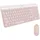 Logitech MK470 Slim Wireless Combo US Set rosa