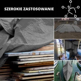 toolspace Gewebeplane 500 x 300 cm Silber