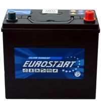 Autobatterie-Starterbatterie EUROSTART 12V 60Ah (ersetzt 50Ah 55Ah 65Ah)