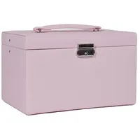 FRIEDRICH23 Schmuckkasten Jolie 2.0 Kreuznarben-Optik rosa