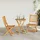 vidaXL Garten Bistro Set 3 pcs Braun Akazie Massivholz