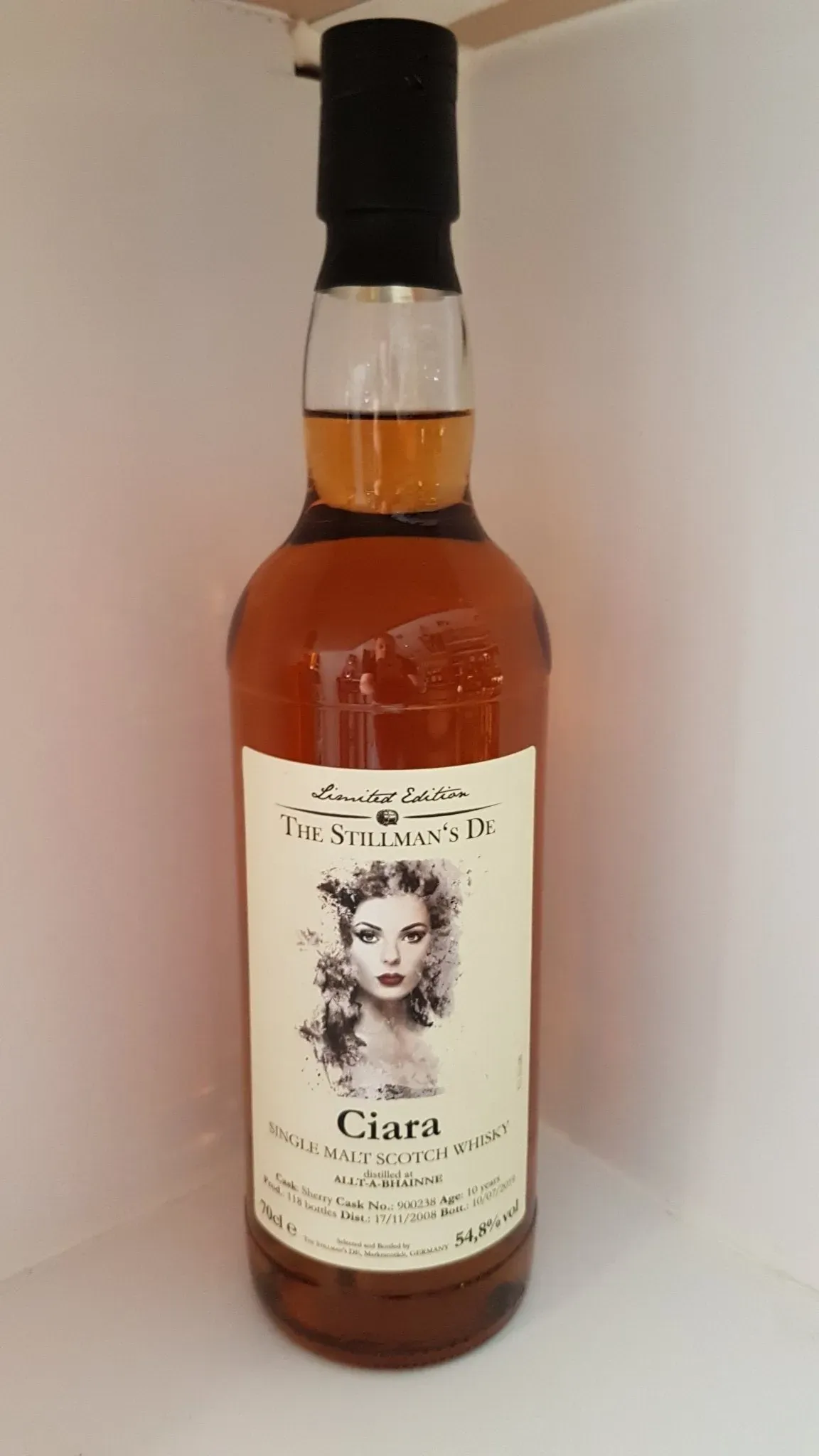 Allt a bhainne 2008 Ciara The Stillmans 0,7l 54.8% vol. Whisky