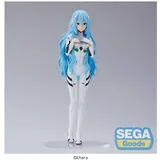 Sega Evangelion: 3,0+1,0 Rei Ayanami Long Hair Ver. 21 cm - Schwarz