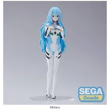 Sega Evangelion: 3,0+1,0 Rei Ayanami Long Hair Ver. 21 cm - Schwarz