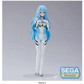 Sega Evangelion: 3,0+1,0 Rei Ayanami Long Hair Ver. 21 cm - Schwarz