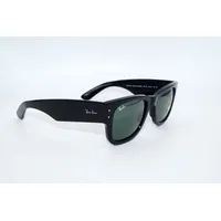 Ray Ban Ray-Ban RB 0840S Unisex-Sonnenbrille Vollrand Eckig Kunststoff-Gestell, schwarz