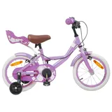 vidaXL Kinderfahrrad 12 Zoll RH 0 cm Lila