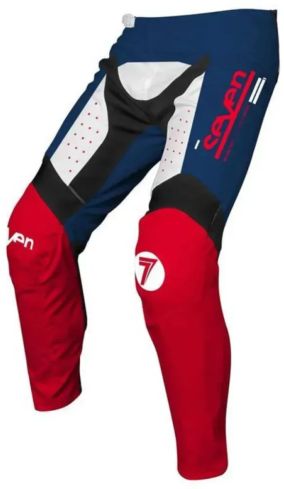 Seven Vox Aperture Offroad-hosen - Red / Navy - 34