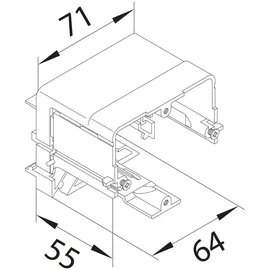 Hager Tehalit Geräteeinbaudose GLS5510