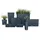Prosperplast Furu Case Tower  –  Anthrazit