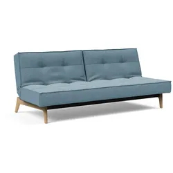 Innovation Splitback Klappsofa 115x210 cm - Schwarz