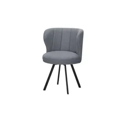 Woodford Polsterstuhl  Clea ¦ grau ¦ Maße (cm): B: 56,5 H: 83 T: 59.0