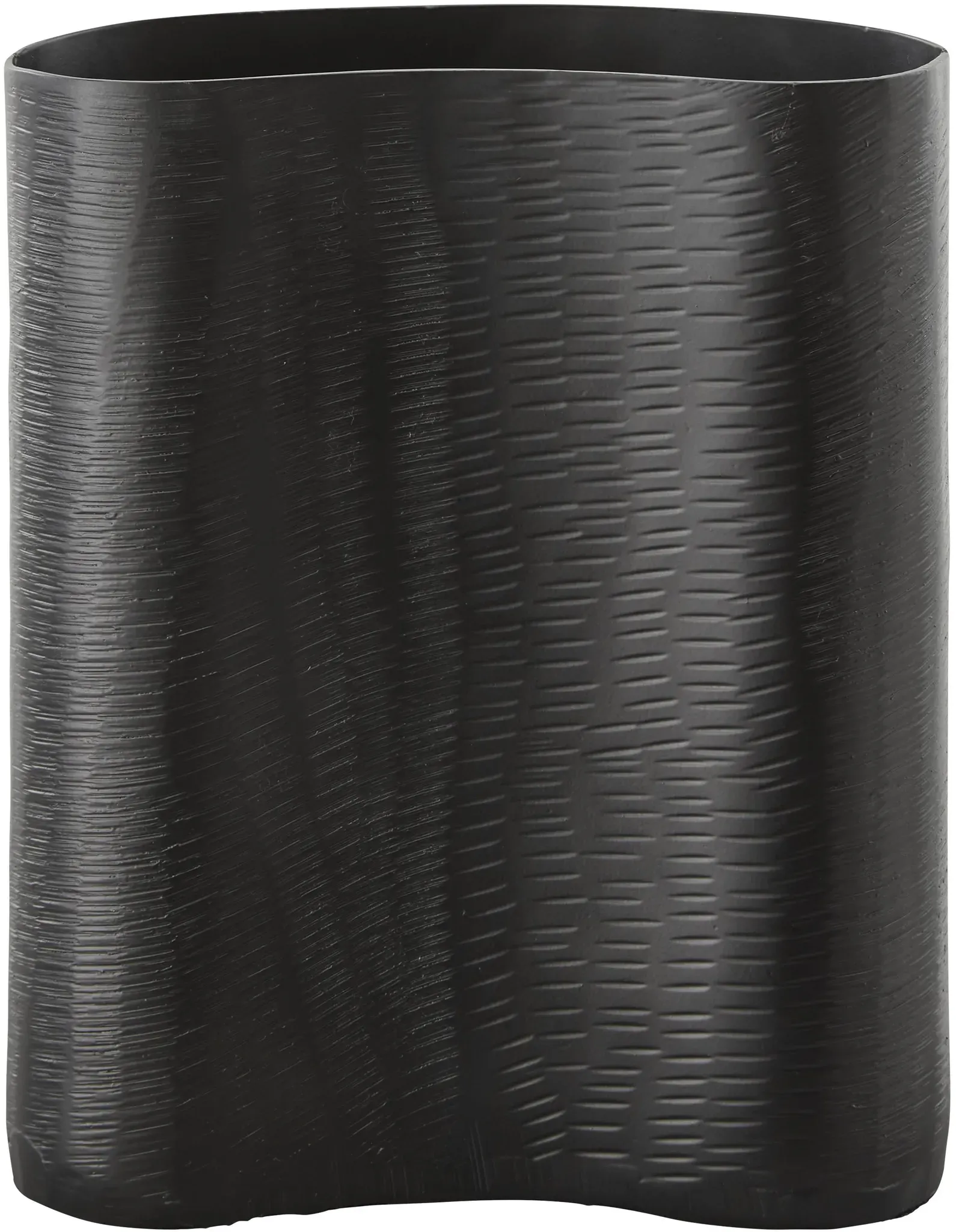 Vase Resvik in Schwarz