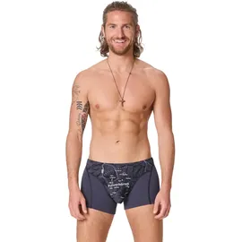 Ein schöner Fleck Erde Boxershorts Graphit / Weiß L 3er Pack
